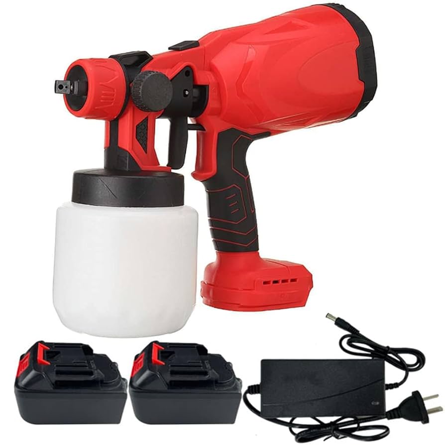 PISTOLA DE PINTURA 2 BATERIAS 48V (CAJA X 12)
