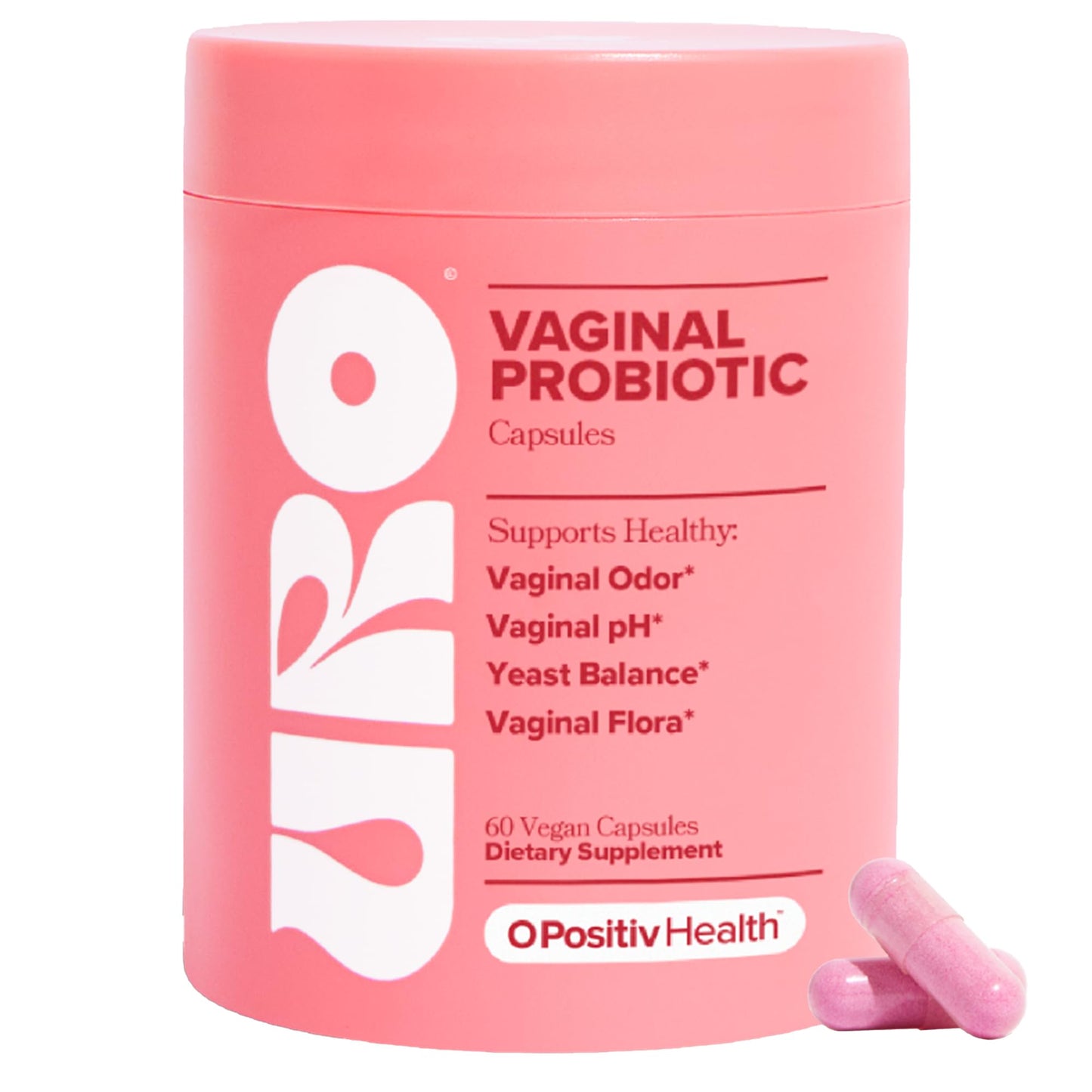 URO Vaginal Probiotics para la salud vaginal de las mujeres, equilibrio del pH