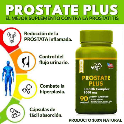 PROSTATE PLUS (BODEGA E) X 90 CAPSULAS