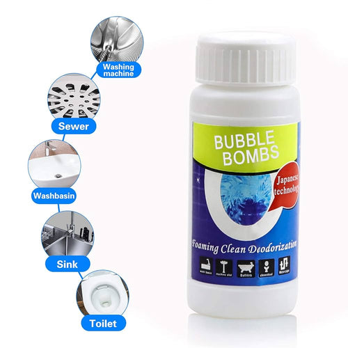 Polvo Destapador de tuberías limpiador de tuberias cañerias MD